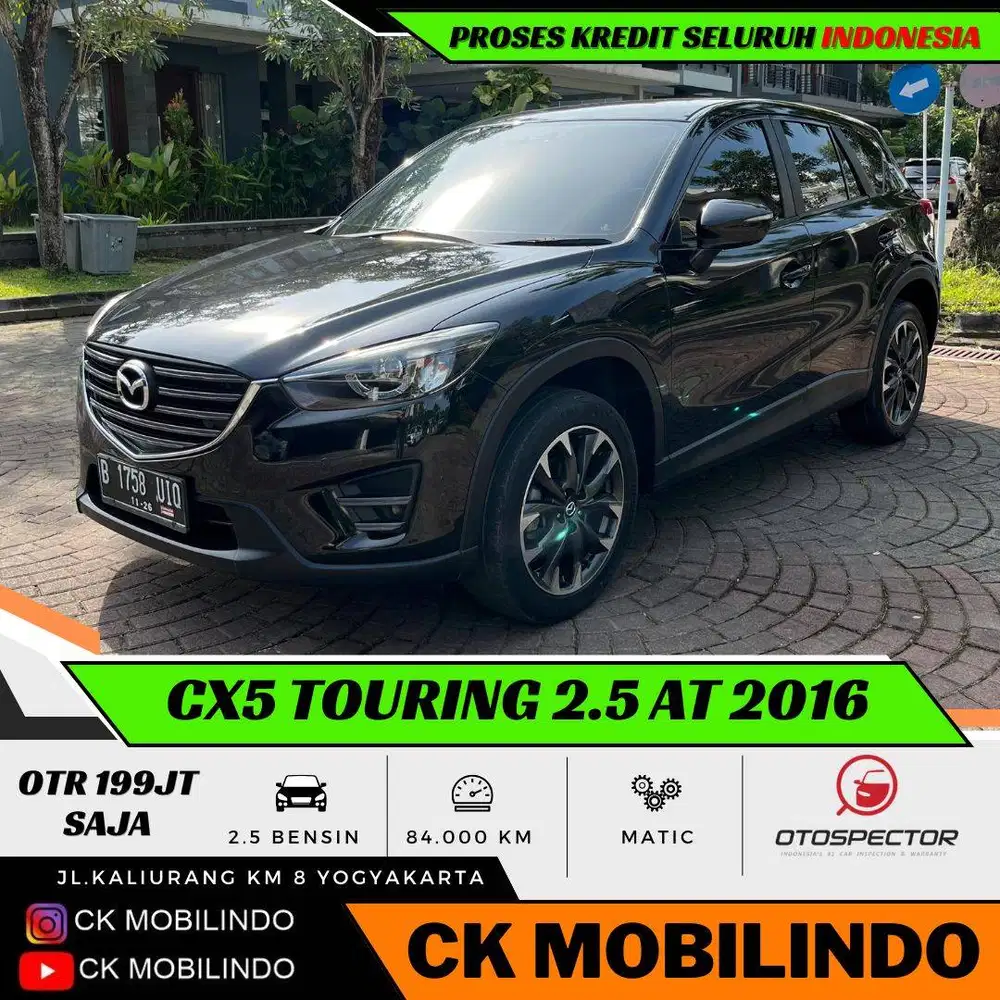 (Dp15jt) Mazda CX5 Touring Matic 2016 ISTIMEWA Bisa Kredit