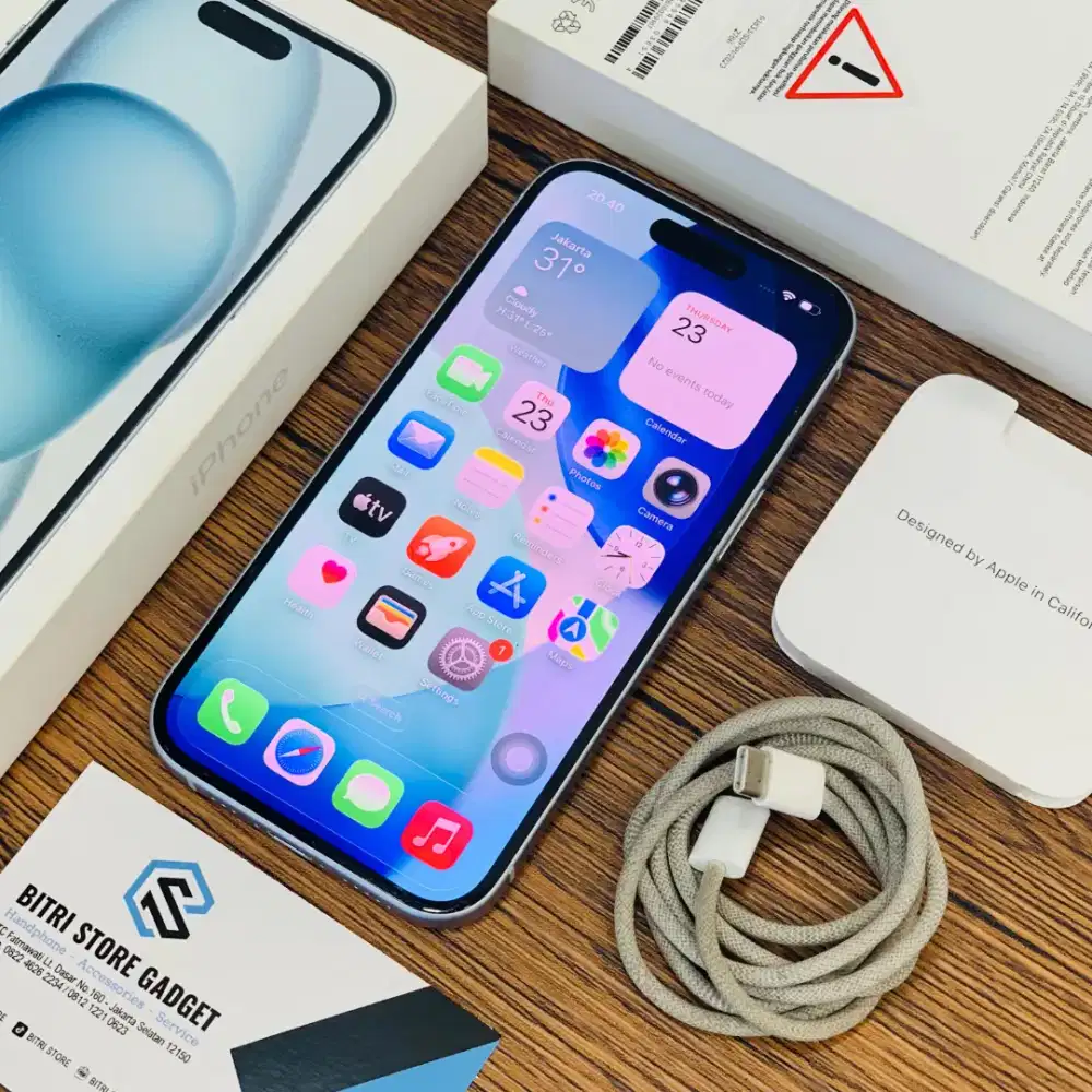 IPHONE 15 128GB IBOX BLUE