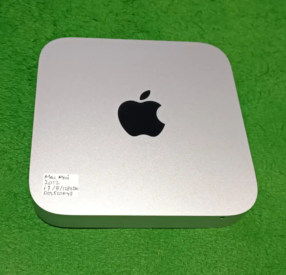 Apple Mac Mini 2012 Intel i7 8/128+500 HDD Silver Murah