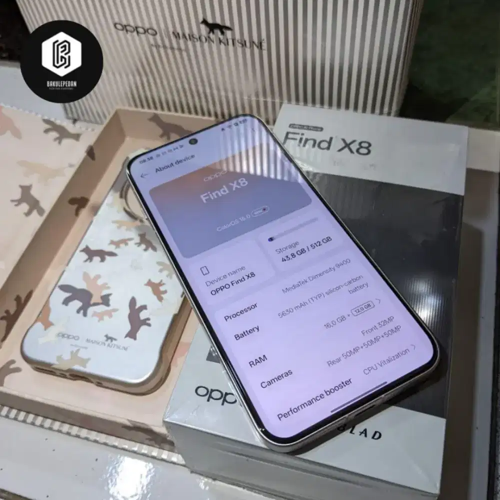 OPO find x8 fulset