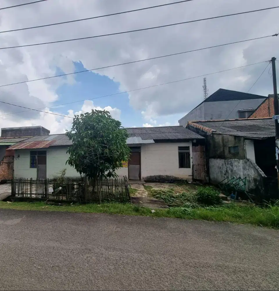 DIJUAL TANAH & RUMAH 2 UNIT DI PUSAT KOTA PALEMBANG, ALANG ALANG LEBAR