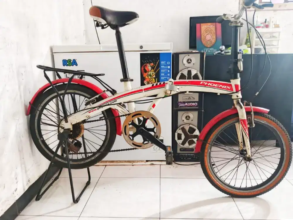 Sepeda lipat ukuran 20