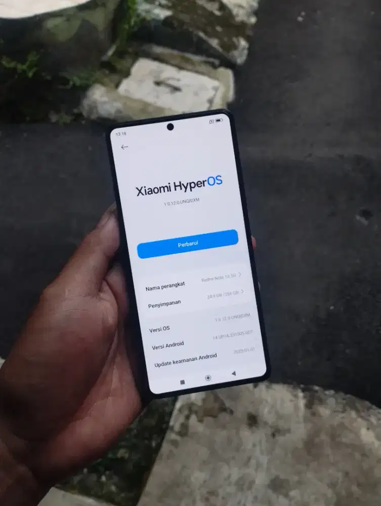 XIAOMI REDMI NOTE 13 5G 8/256 MULUSS DAN NOMINUSS