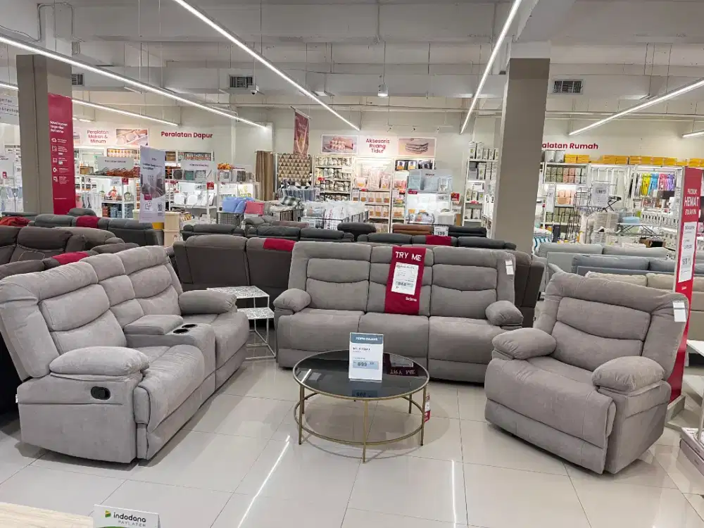Promo sofa set recliner