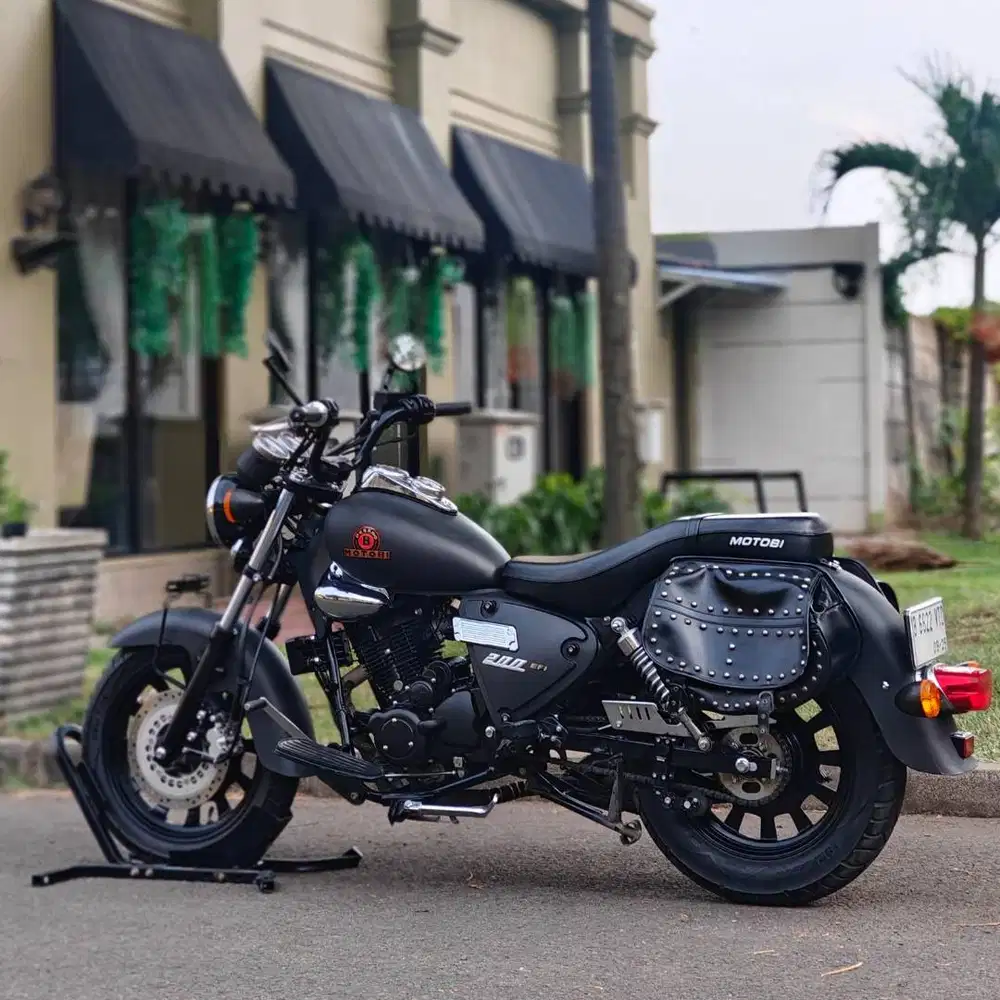 BENELLI MOTOBI 200 EFI BLACK 2019 KM 2K PAJAK PANJANG SIAP GAS