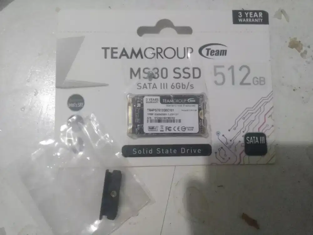 SSD Teamgroup M.2 Sata 2242 512 GB