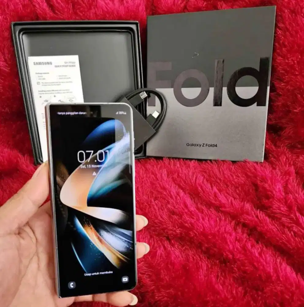 SAMSUNG Z FOLD 4 RAM 12/256 GB ORIGINAL SEIN NORMAL FULLSET