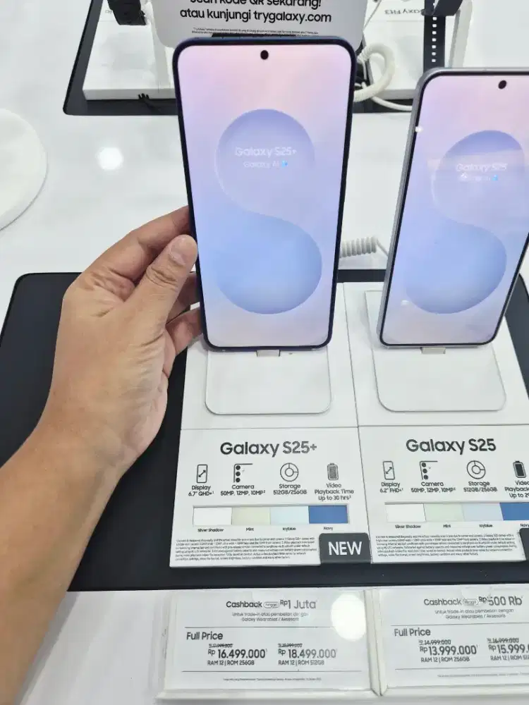 Samsung Galaxy S25+.Free Galaxy Buds Core sama Adapter 25watt