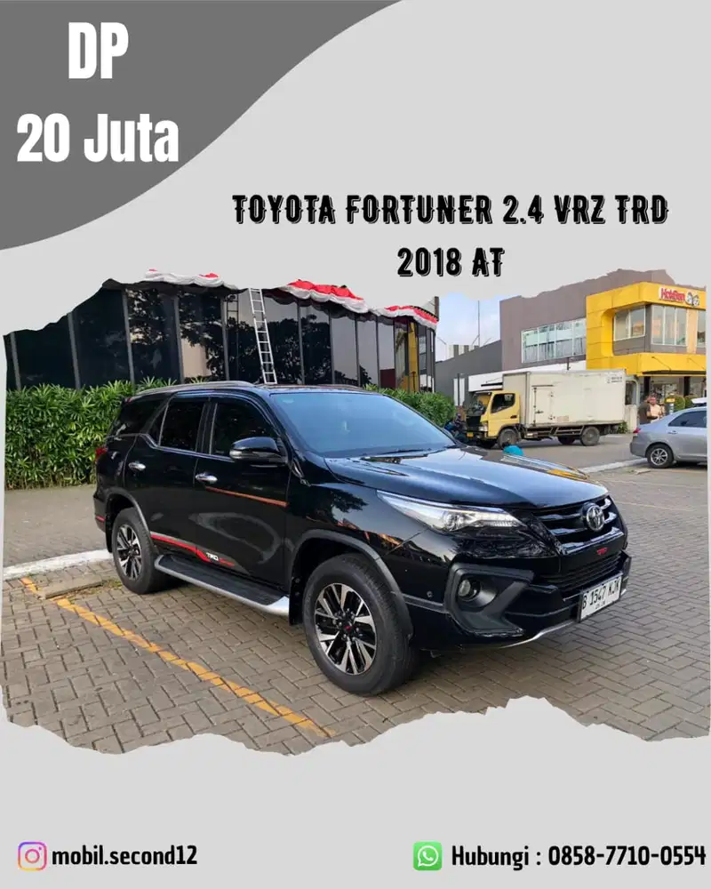 TERMURAH Toyota Fortuner VRZ TRD 2018
