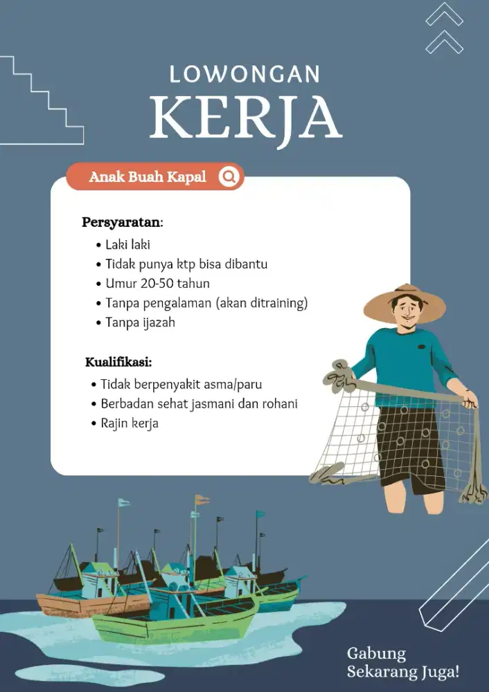 dibutuhkan abk kapal