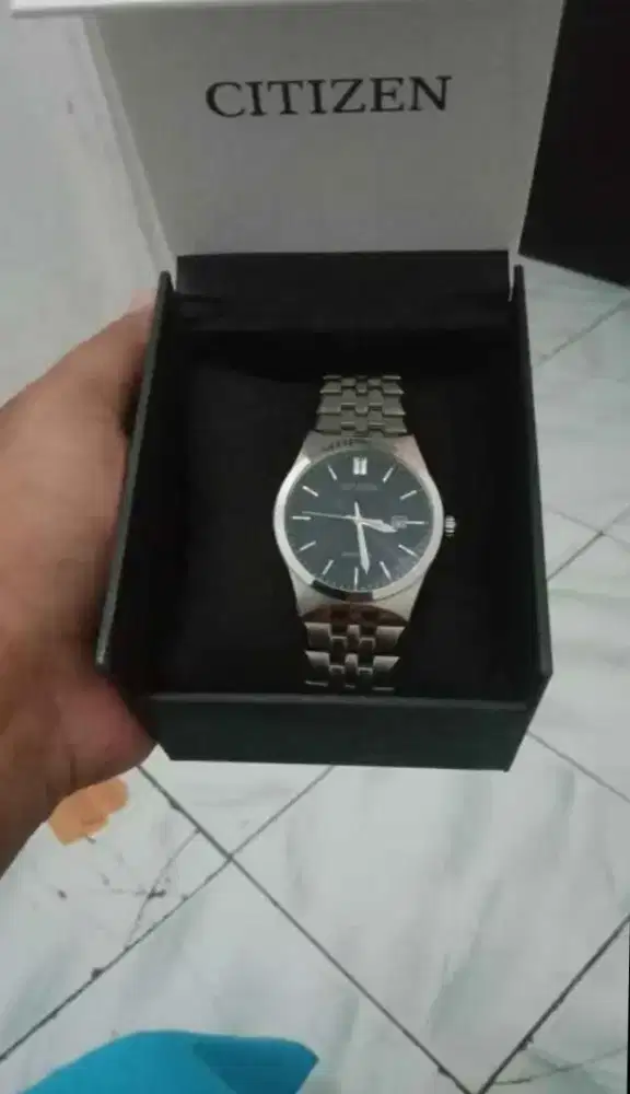 Citizen Eco Drive BM7330-69L Men Blue Dial Stainless Steel Strap