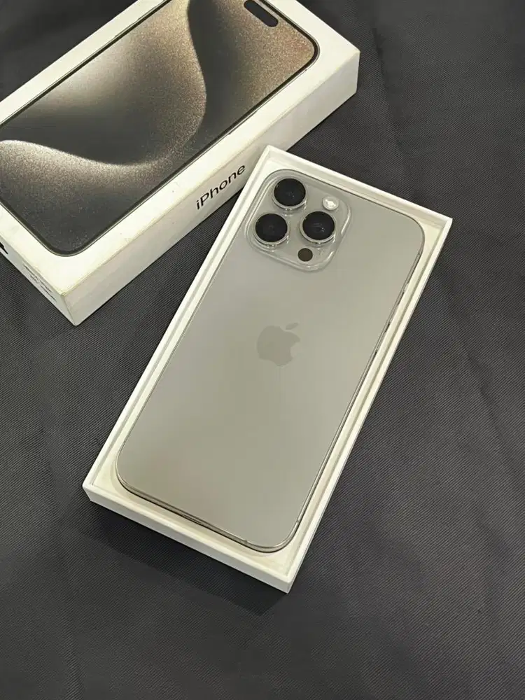 Iphone 15 promax 256Gb Hb 87% kondisi bagus resmi iBox