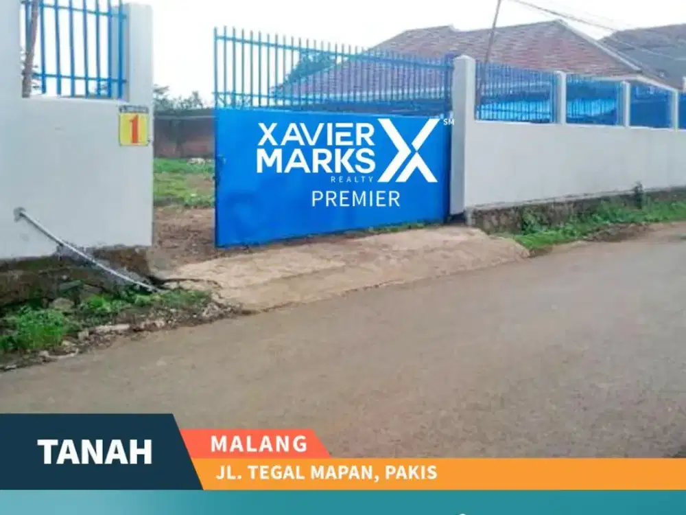 Dijual Cepat Tanah Strategis Nol Jalan Tegal Mapan Pakis Malang