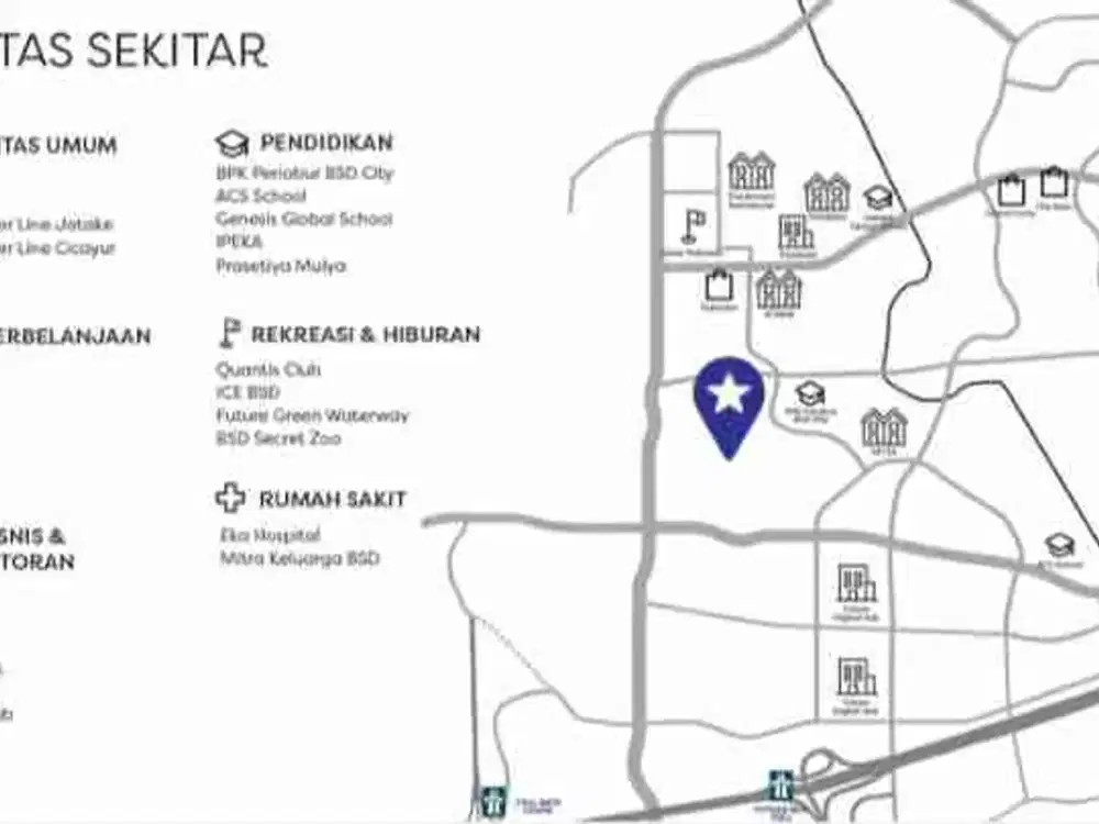 DIJUAL RUMAH TIPE 5 DI BSD 2 LANTAI EKSKLUSIF & STRATEGIS, CUKUP 1,5 M