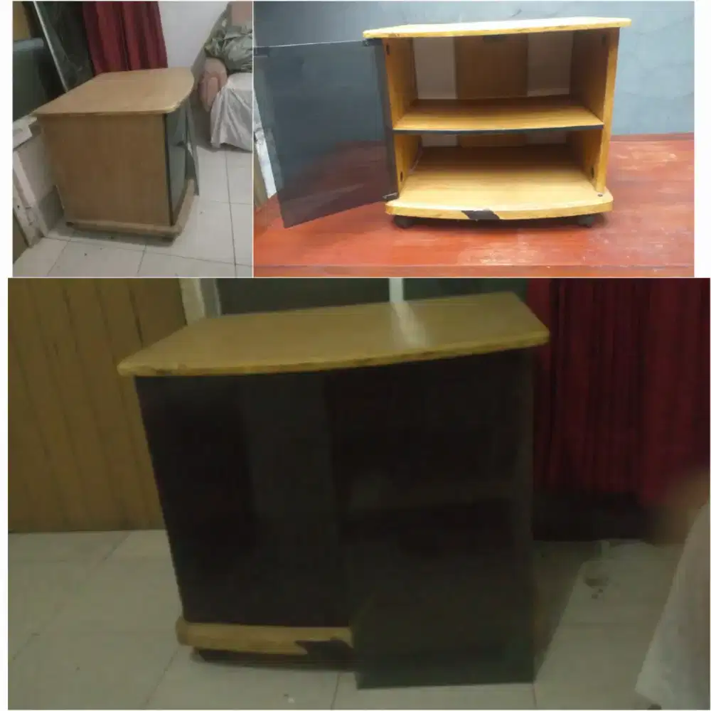 Murah Rak Buffet Lemari Mini TV Audio