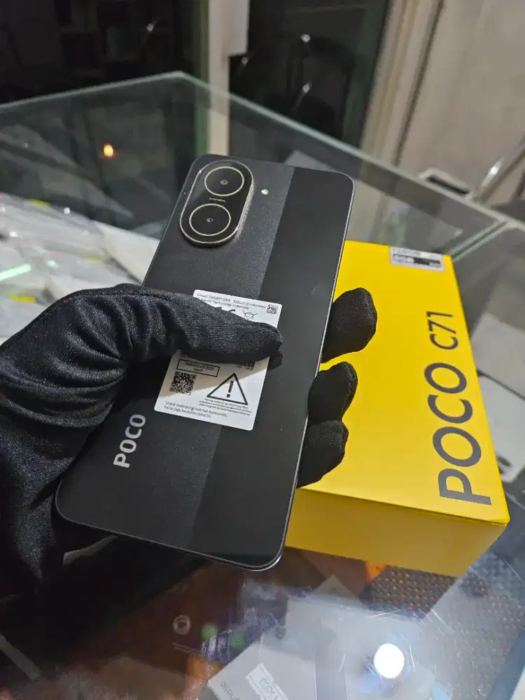 POCO C71 4/128GB SECOND RESMI INDONESIA (PEMAKAIAN 1 MINGGU) !!!