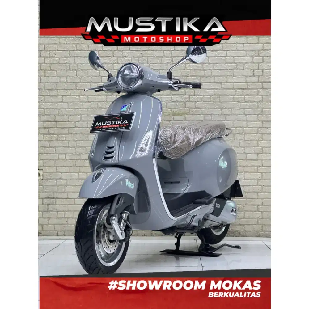 Odo 8rb Simpenan!!Vespa Primavera 150cc ABS 2023 Warba Favorit-Mustika