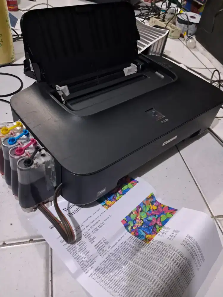 Printer canon ip 2770 infus. Tinggal pake