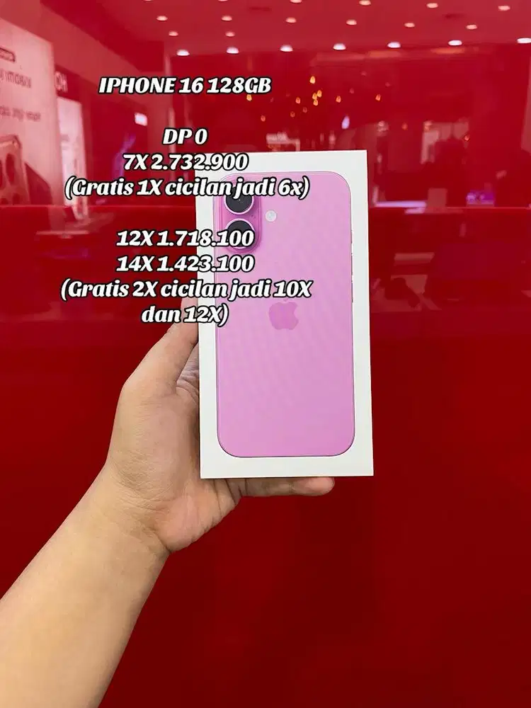 IPHONE 16 128GB BISA DICICIL MURAH