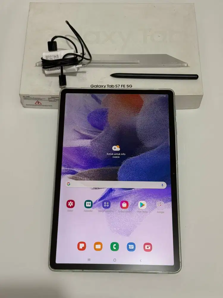 Samsung tab s7 fe 6/128gb 5G bisa jaringan