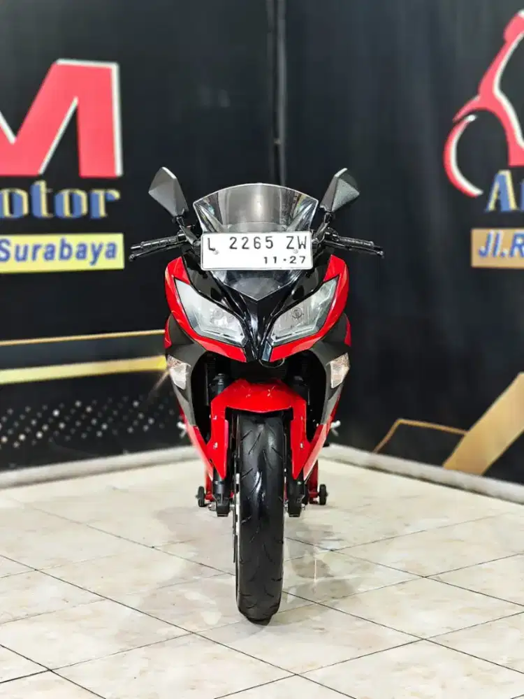 Kawasaki Ninja 250 FI TH 2017 red glossy mulus