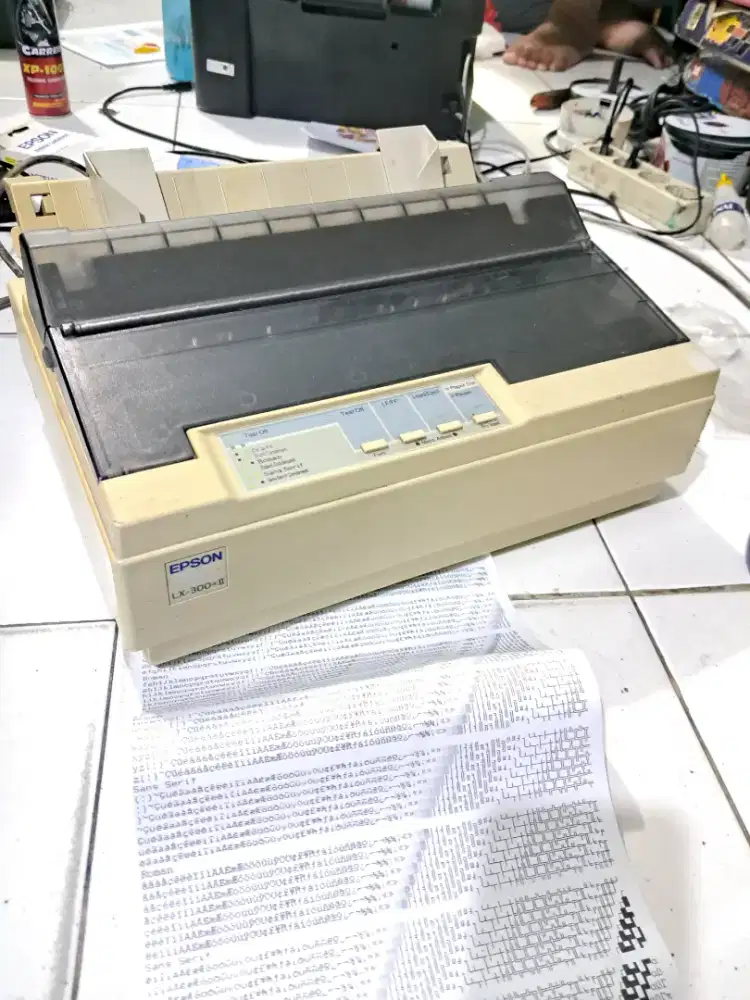 Printer kasir paling hemat juga awet. Lx 300+2