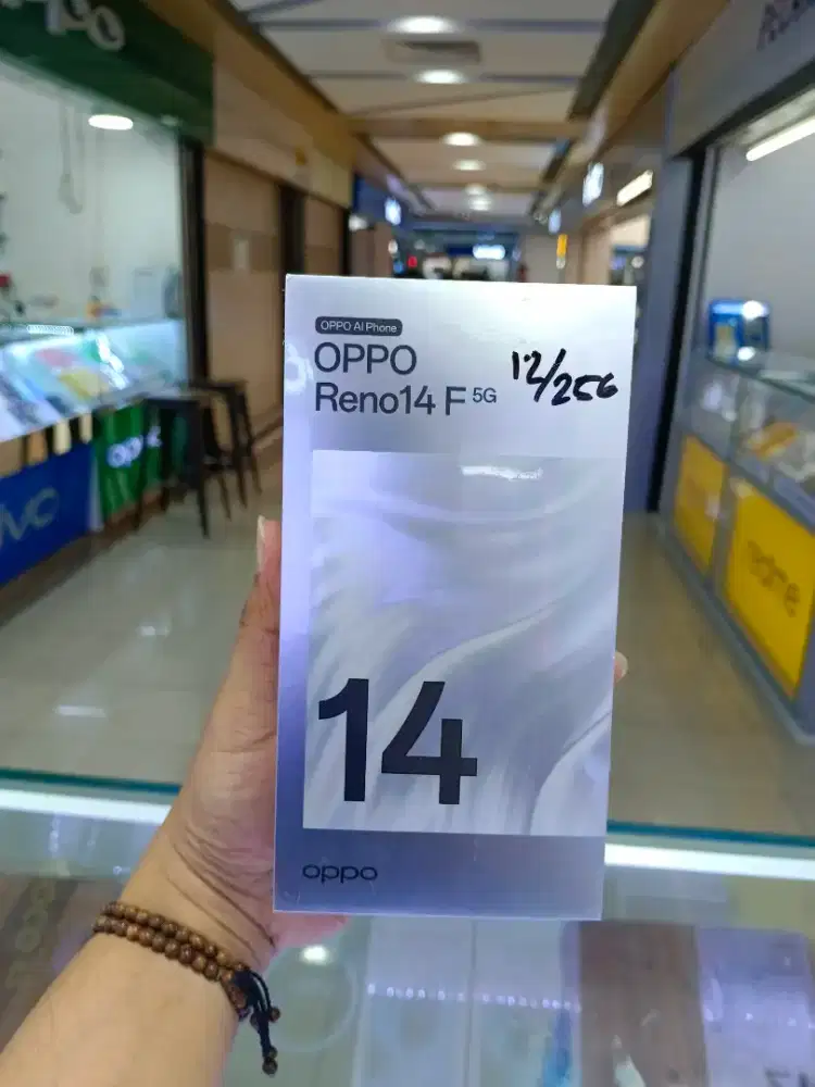 Oppo Reno 14F 5G 12/256 Pink NEW BNIB 100% Garansi Resmi Oppo 1Tahun