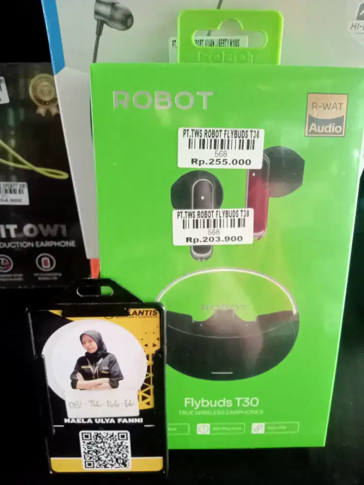 TWS ROBOT FLYBUDS T30| ATLANTIS DAHSYAT