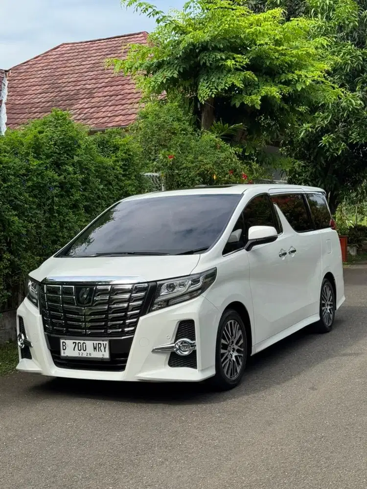 Jual Cash Toyota Alphard SC Premium Sound 2.5 AT 2015