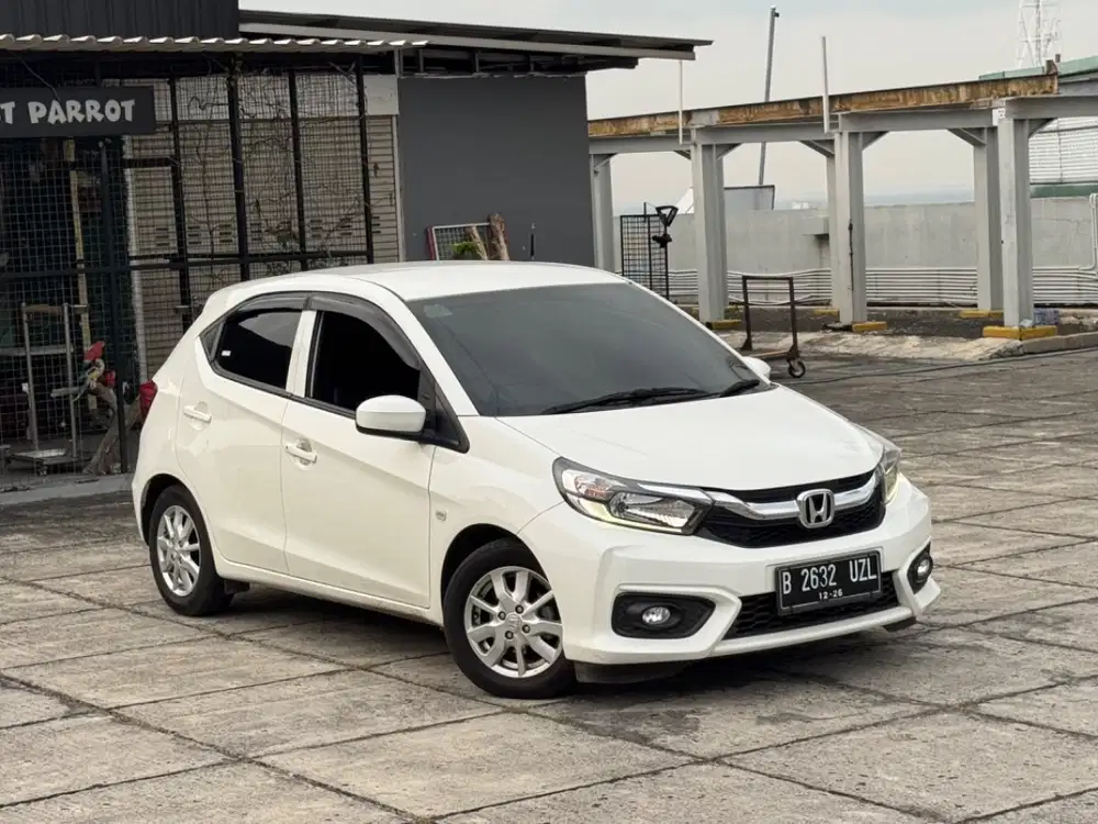 ANTIK ! ODO 24.000 PAJAK 12/2026 HONDA BRIO E CVT 2021 MURAH MERIAH