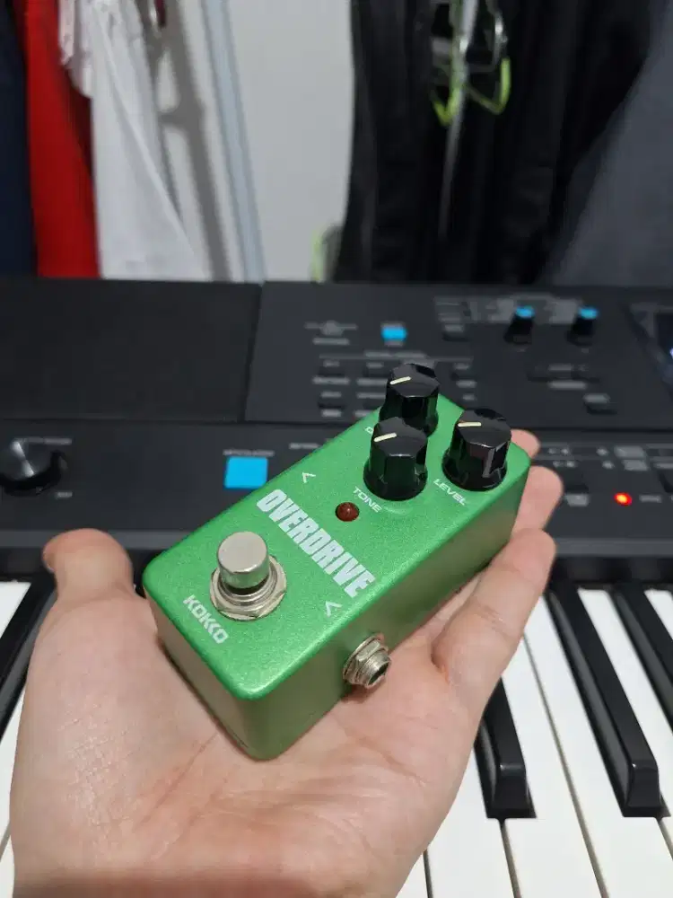 Efek Gitar Elektrik Akustik Overdrive Kokko Electric Acoustic Guitar