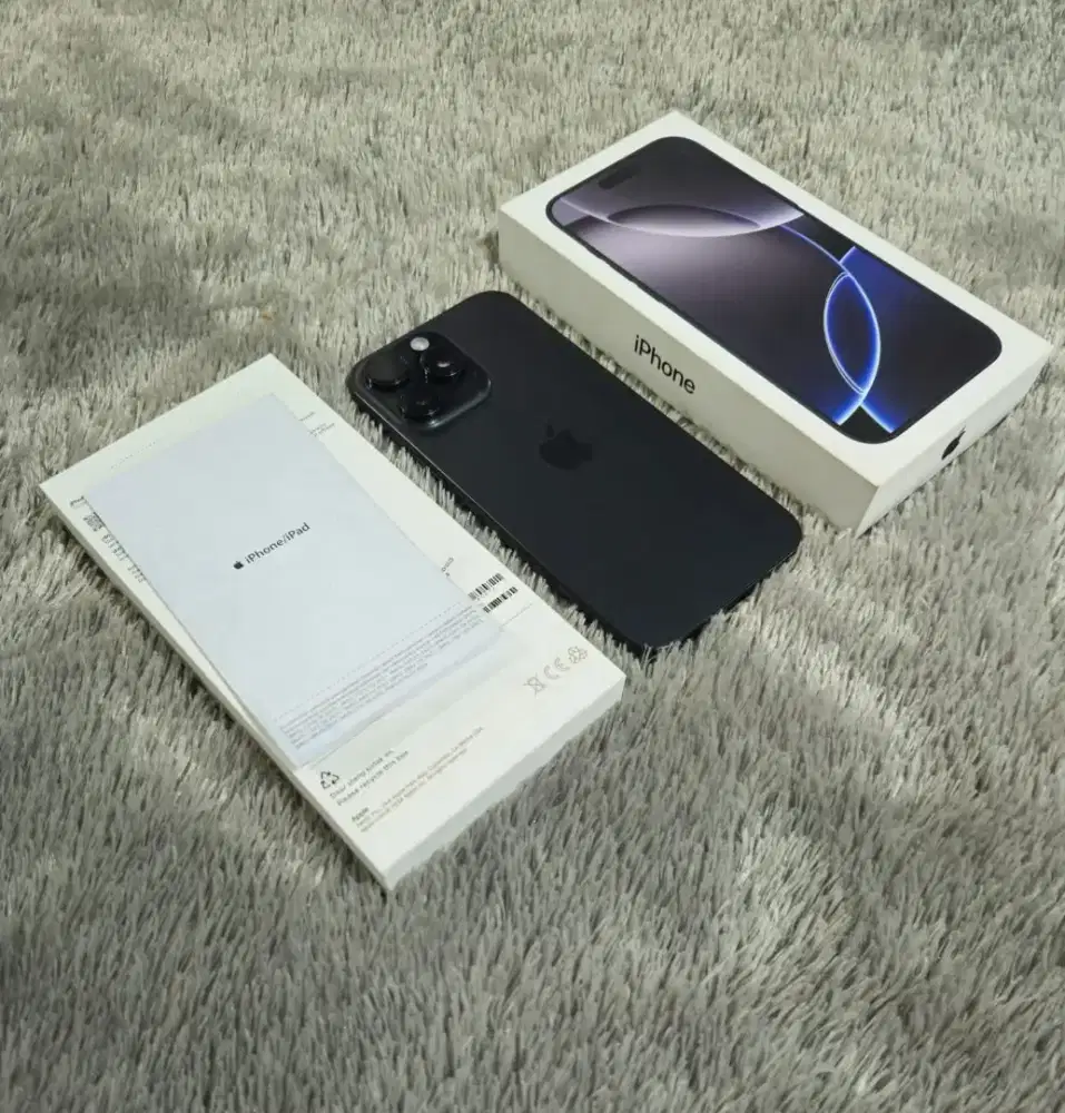 Iphone 16 Pro Max 256Gb IBOX garansi April 2026