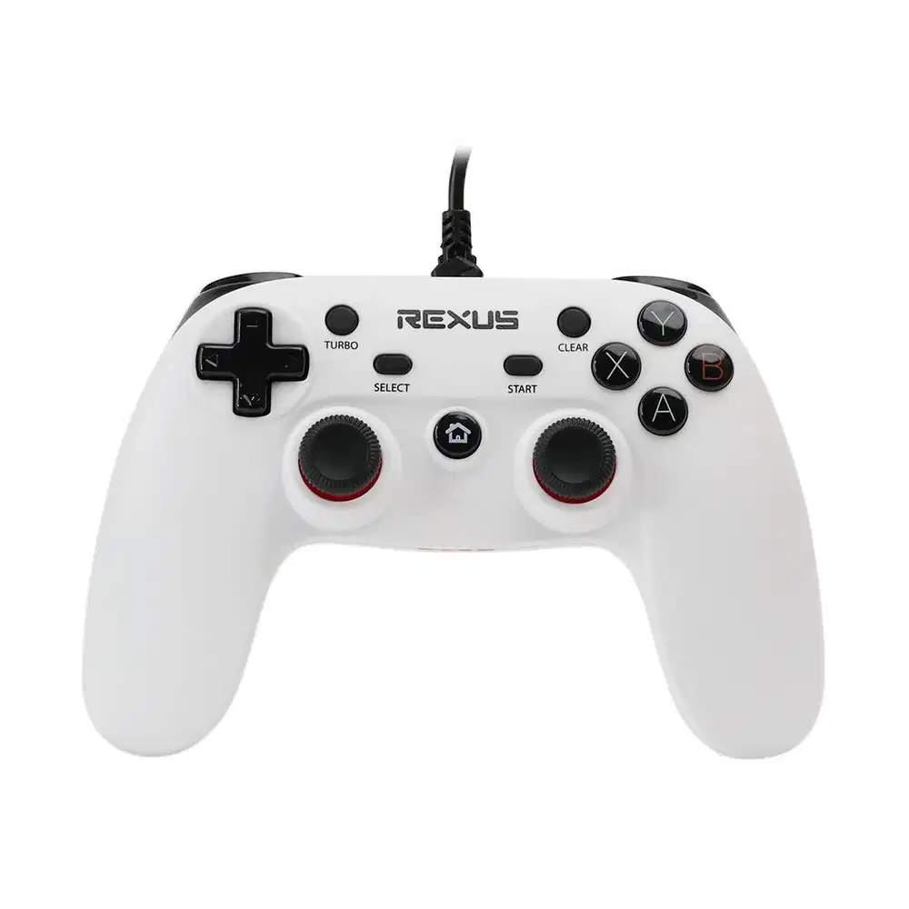 [SALE 2 UNIT] Rexus Gamepad Gladius GX1 Putih - Minus Tombol R2 Harus