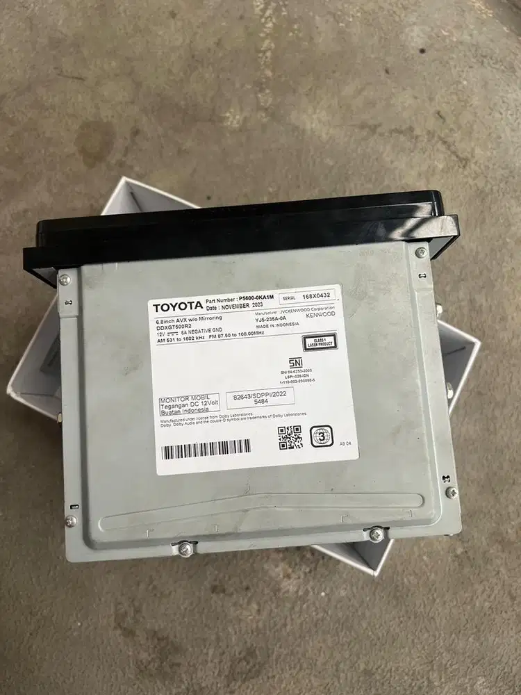 Radio tape Toyota inova