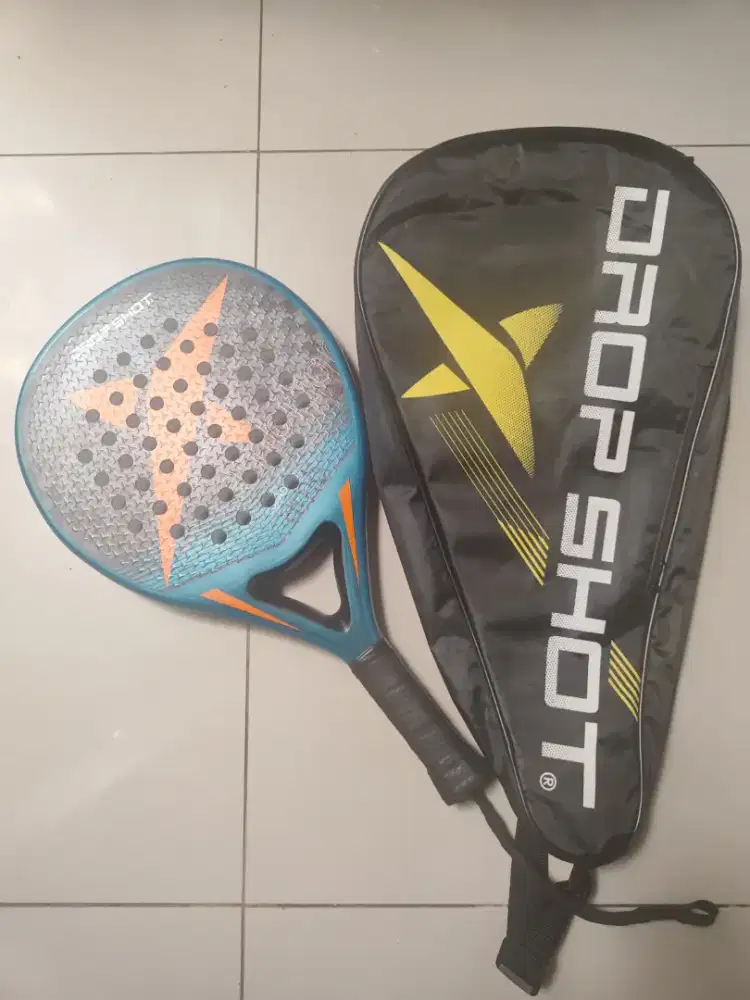 Raket Padel Drop Shot Ambition Carbon 12K (Preloved)