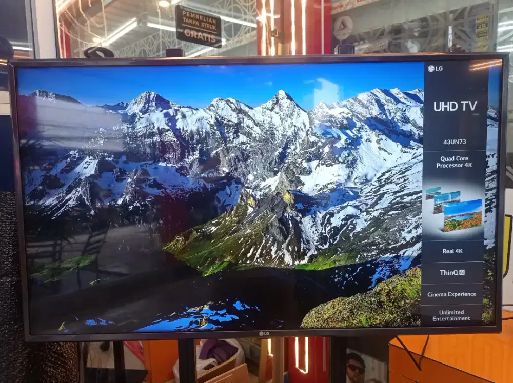 LG 43 Inch UN73 Smart TV FHD