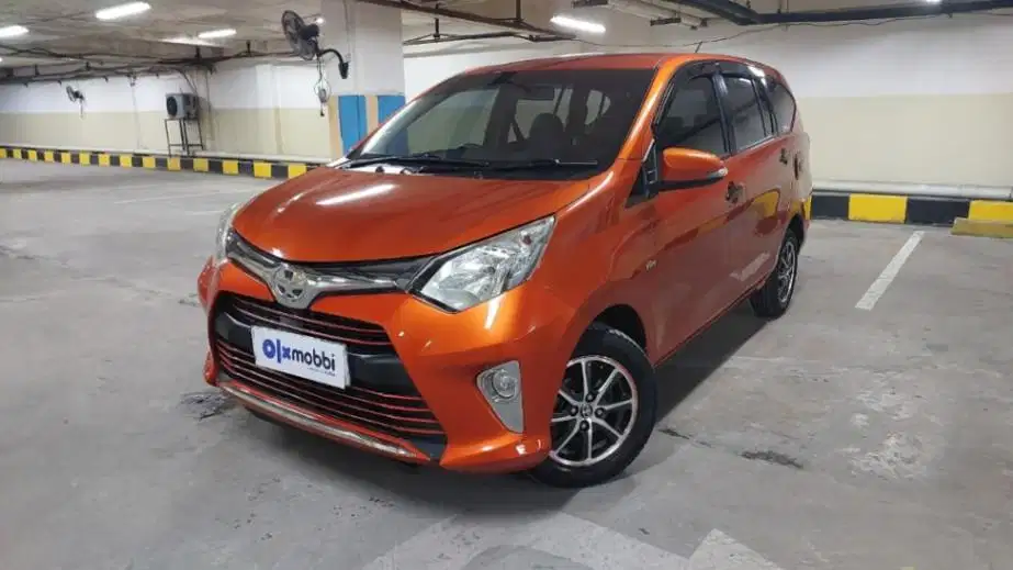 DP Rendah  6JT - Toyota Calya 1.2 G Bensin-AT 2019 Orange