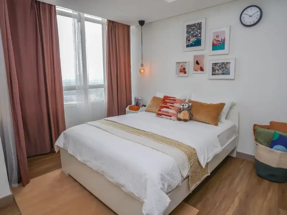 Dijual Apartment Skandinavia 1 BR Unit Baru Furnished By IKEA Cicilan Hanya 6Jutaan perbulan!