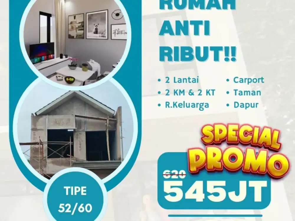Cari Rumah Free Desain Yuk ke Harmony Village Tanimulya dekat Cimahi Harga Cuma 500 jtan