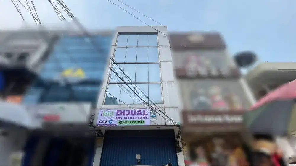 Lelang Ruko 3 Lantai - GreenVille - Jakarta Barat
