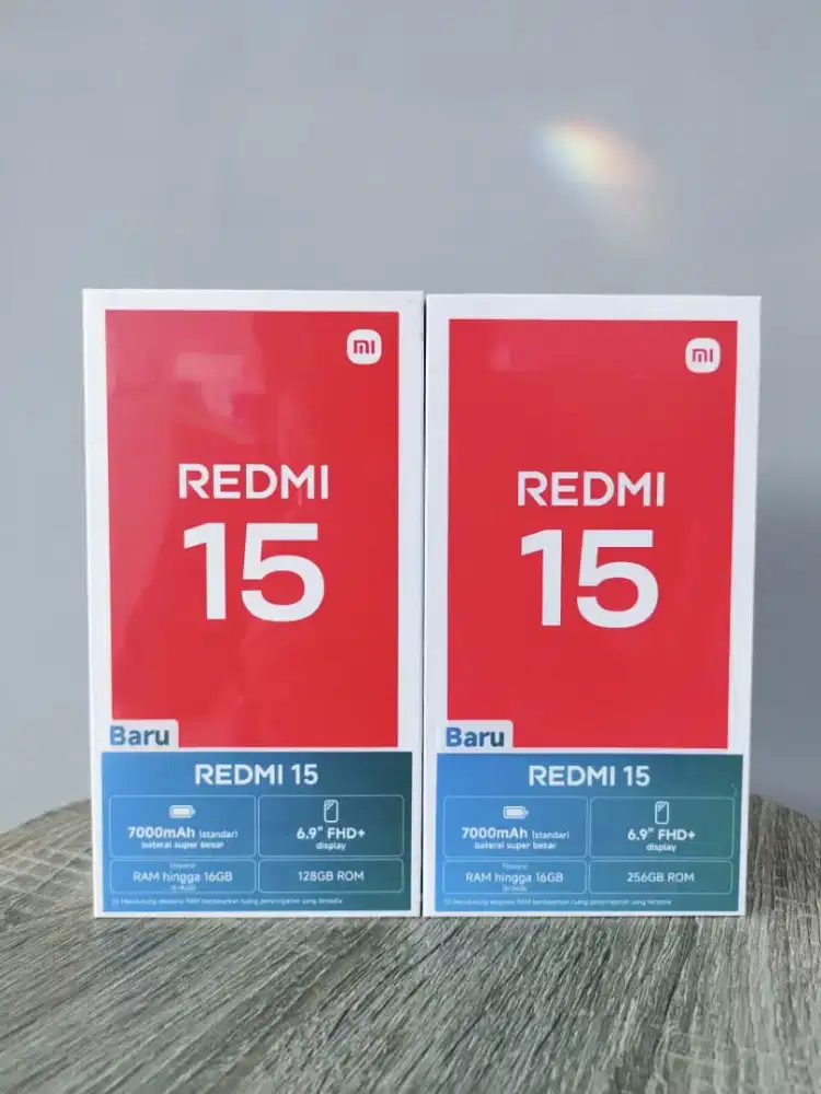 New Redmi 15 8/128