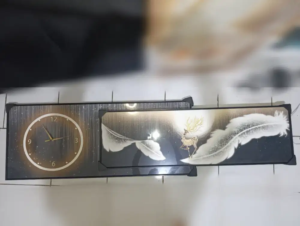 Jual hiasan dinding ada jam nya, Lok pamulang barat, Tangsel