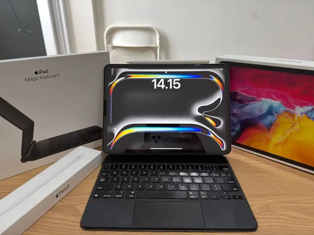 Dijual Paket Lengkap Ipad Pro 2020 (Magic Keyboard+Apple Pencil)