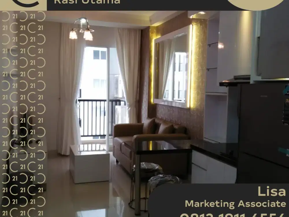 DISEWAKAN 1 UNIT APARTEMEN SIGNATURE PARK GRANDE JAKARTA TIMUR