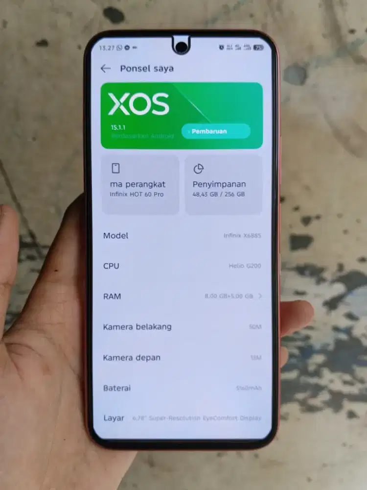 INFINIX HOT 60 PRO PINK