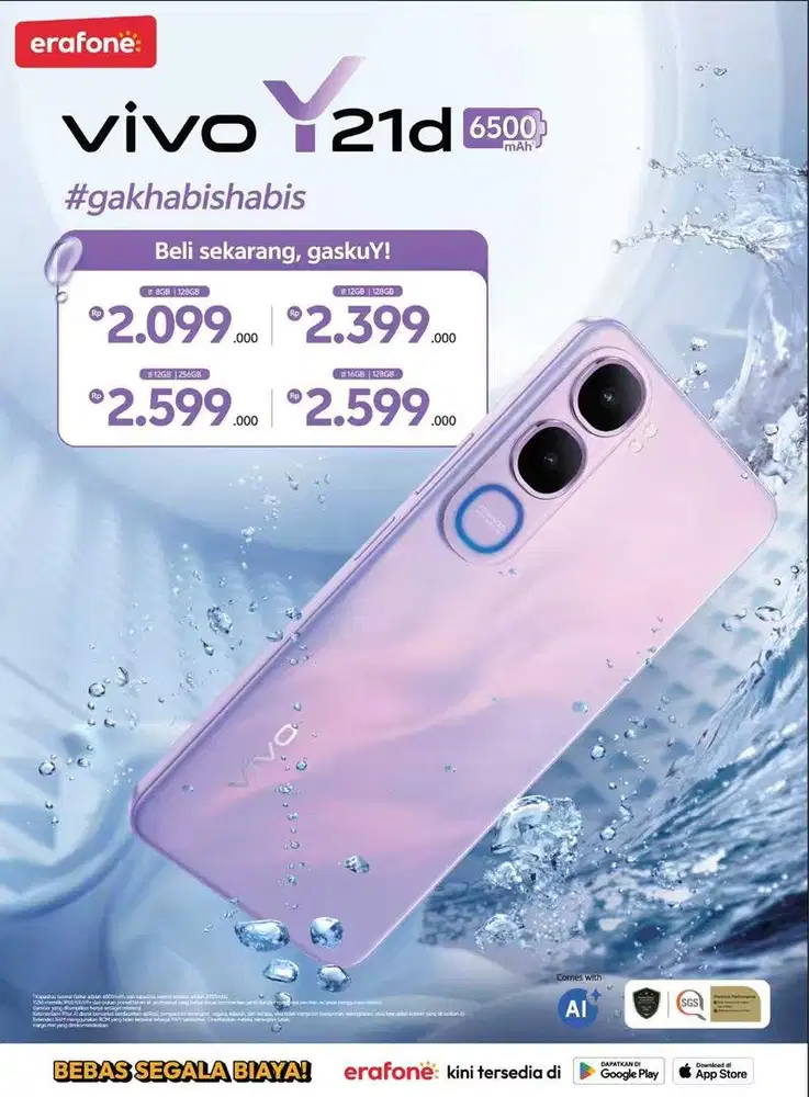 New Launching Vivo Y21d