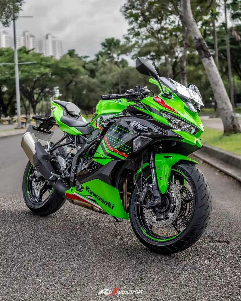 (Full Paper) Kawasaki ZX4RR Nik 2023 ABS warna Hijau Original