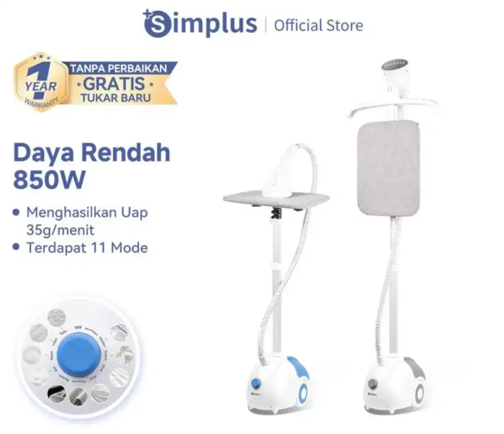Simplus stand garment steamer BARU