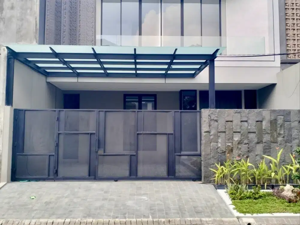 Araya Surabaya Timur Rumah Baru Gress Mewah Semi Furnish
