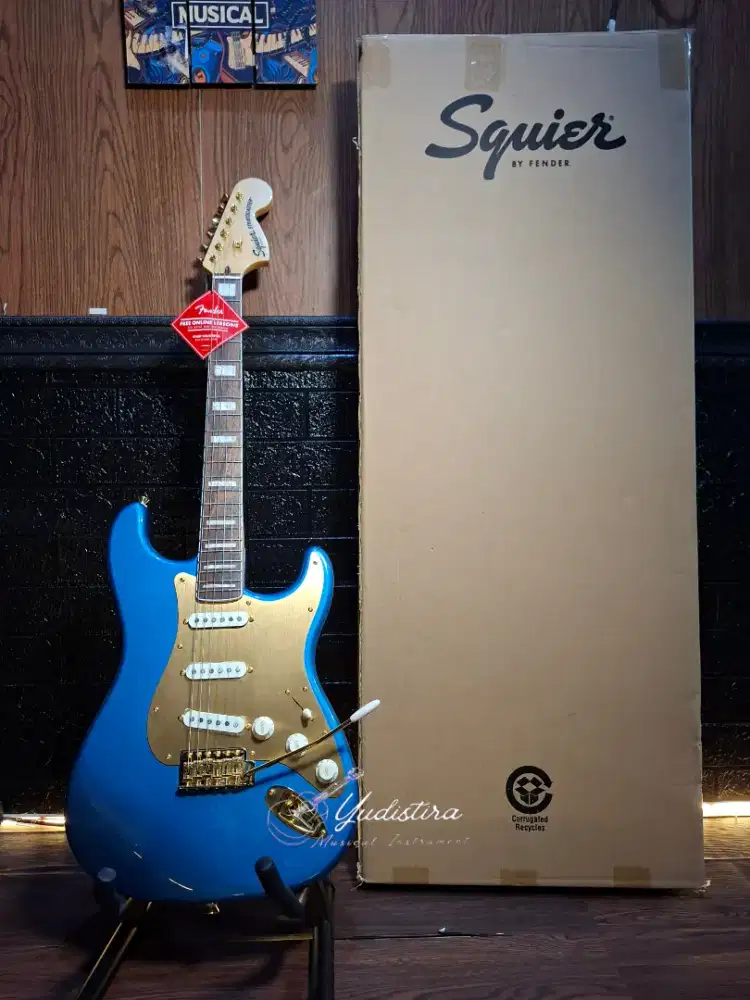 Squire Fender Stratocaster 40th Anniversary Gold Editio LPB Original